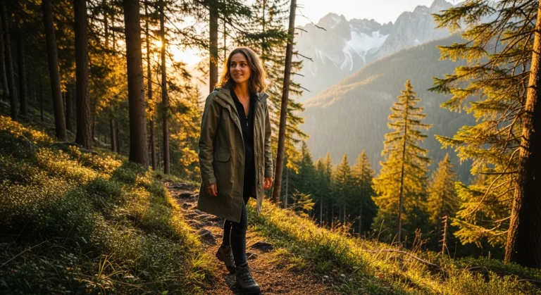 Erfahrungsbericht Sarah aus Bayern — Frau in der Natur nach 20kg Gewichtsverlust