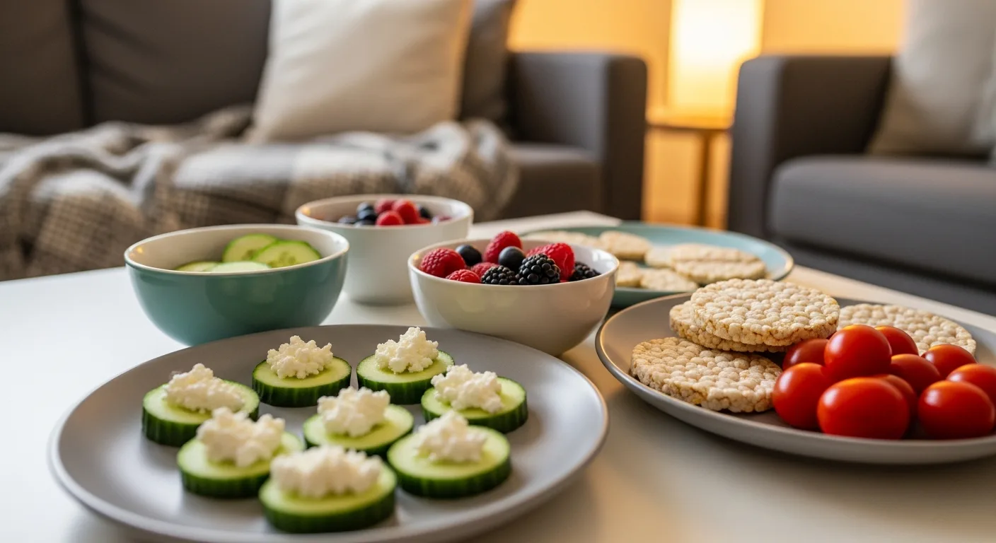 10 kalorienarme Snacks für den Abend